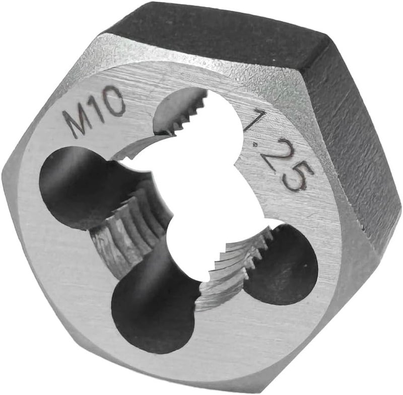 M10 x 1.25 Hex Die Rethreading Die Thread Die Carton Steel For Right Hand